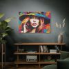 91638-475.jpg Woman Pop Art Graffiti II Standard Canvas