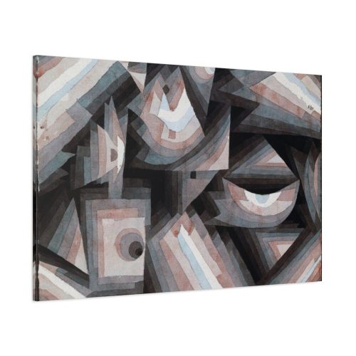 91638-481.jpg Crystal Gradation (1921) by Paul Klee Standard Canvas