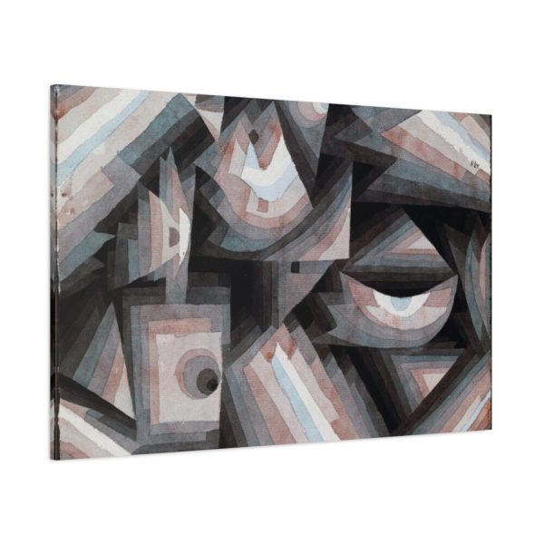 91638-481.jpg Crystal Gradation (1921) by Paul Klee Standard Canvas