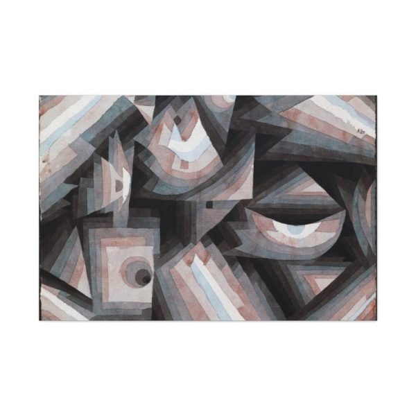 91638-482.jpg Crystal Gradation (1921) by Paul Klee Standard Canvas