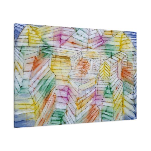 91638-491.jpg Theater–Mountain–Construction (1920) by Paul Klee Standard Canvas