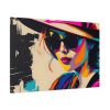 Woman Pop Art Graffiti Art III Standard Canvas