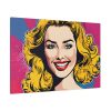 Pop Art Woman Standard Canvas