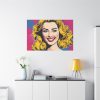 Pop Art Woman Standard Canvas