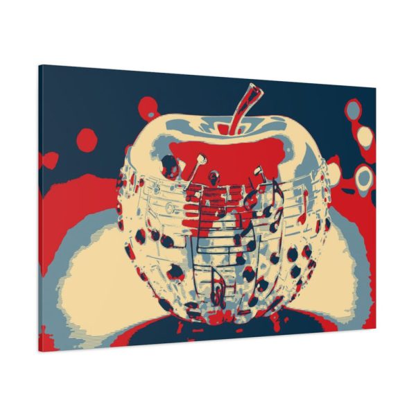 Pop Art Apple Standard Canvas