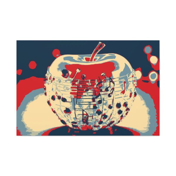 Pop Art Apple Standard Canvas