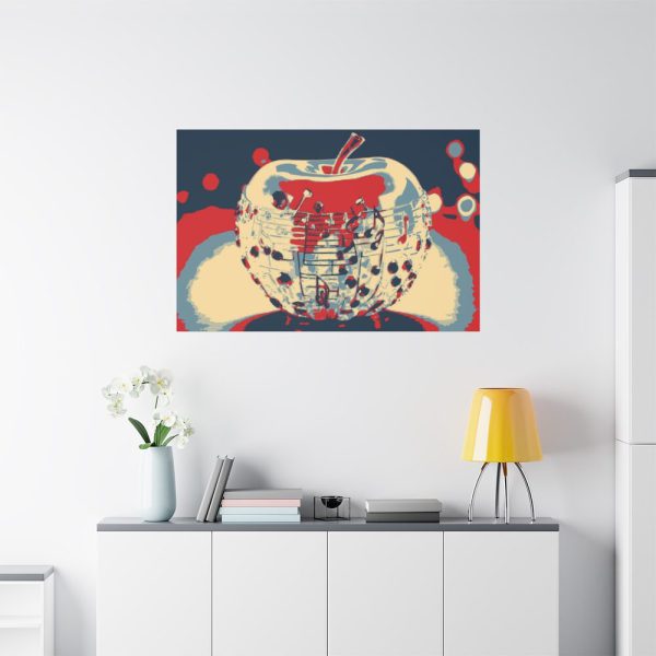 Pop Art Apple Standard Canvas