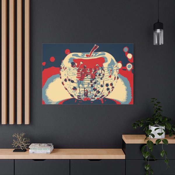 Pop Art Apple Standard Canvas