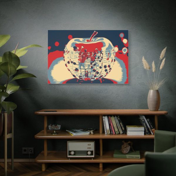 Pop Art Apple Standard Canvas