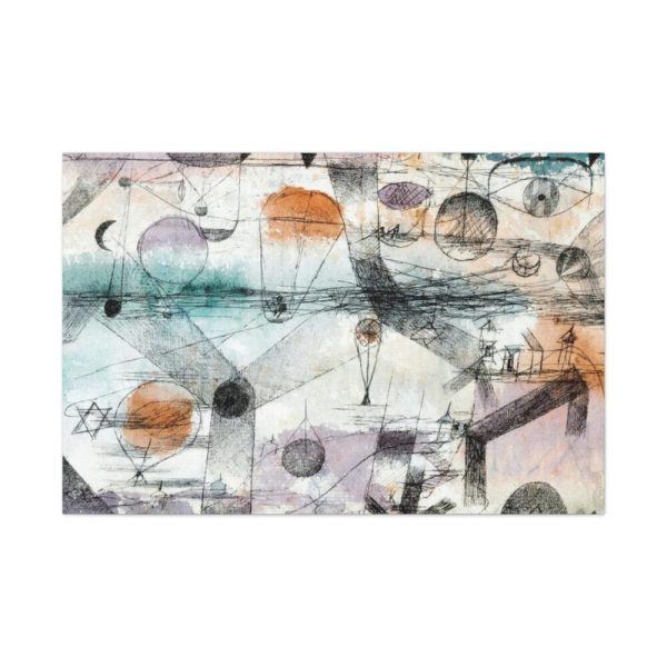 91638-517.jpg In the Realm of Air (1917) by Paul Klee Standard Canvas