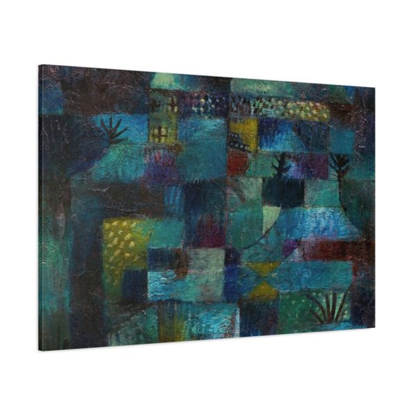 Terraced Garden (1920) by Paul Klee Standard Canvas