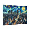 91638-60.jpg Tokyo With a Swirling Star-Filled Sky Standard Canvas