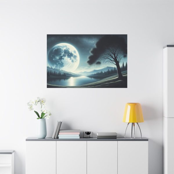 91638-7.jpg Serene Night Landscape Standard Canvas