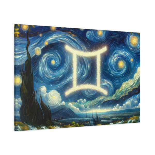 91638-70.jpg Zodiac Sign of Gemini Standard Canvas