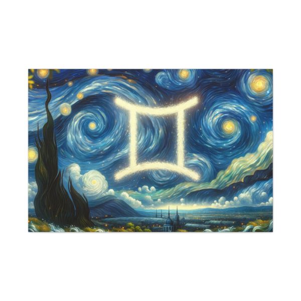 91638-71.jpg Zodiac Sign of Gemini Standard Canvas