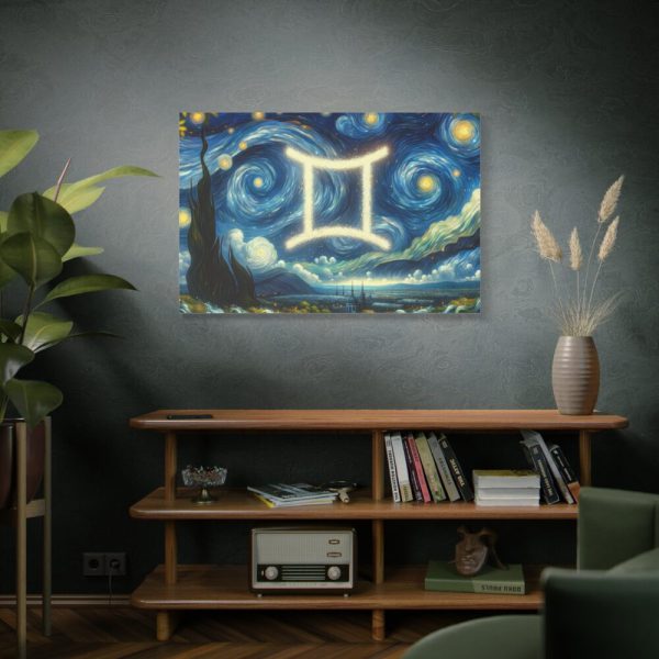 91638-74.jpg Zodiac Sign of Gemini Standard Canvas