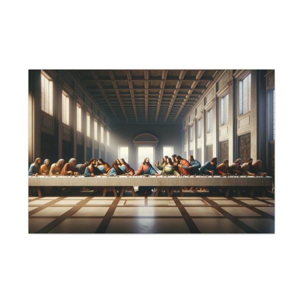 91638-76.jpg Composition Inspired by Leonardo da Vinci's The Last Supper Standard Canvas