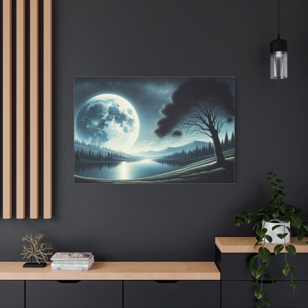 91638-8.jpg Serene Night Landscape Standard Canvas