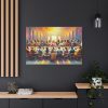 91638-83.jpg Modern-Day People At Long Table in Contemporary Setting Standard Canvas