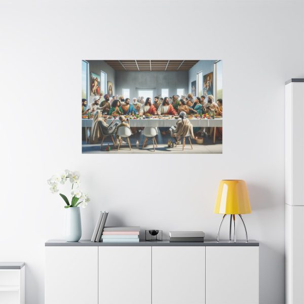 91638-92.jpg Modern Interpretation of Leonardo da Vinci's The Last Supper Standard Canvas