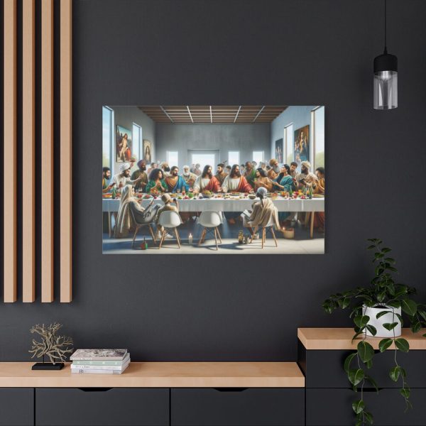 91638-93.jpg Modern Interpretation of Leonardo da Vinci's The Last Supper Standard Canvas