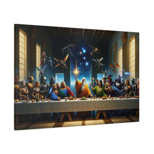 Characters From Sci-Fi and Fantasy Standard Canvas