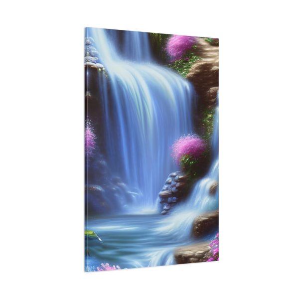 Waterfall in Blur Flow Style Standard Canvas