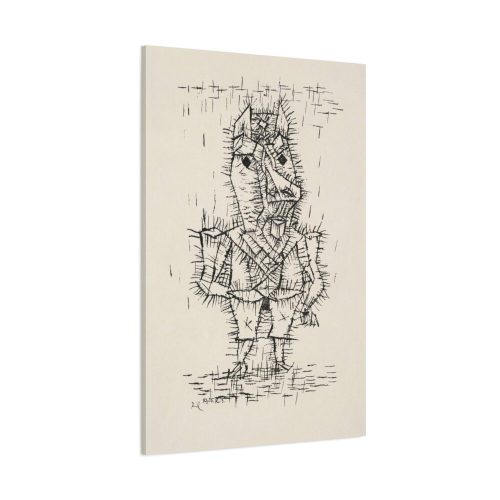 91655-105.jpg Ass (Esel) (1925) by Paul Klee Standard Canvas