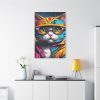 Cat Pop Art Illustration Graffiti II Standard Canvas