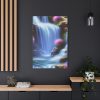 Waterfall in Blur Flow Style Standard Canvas