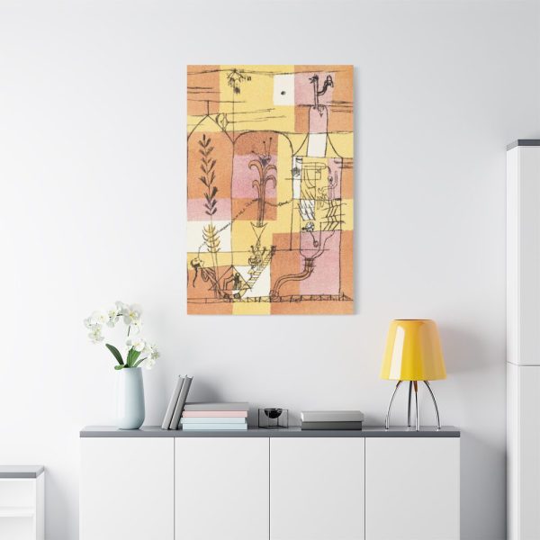 91655-132.jpg In the Spirit of Hoffmann (1921) by Paul Klee Standard Canvas