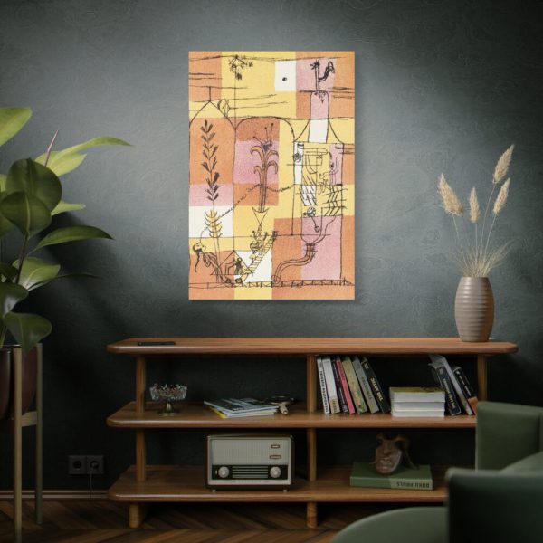 91655-134.jpg In the Spirit of Hoffmann (1921) by Paul Klee Standard Canvas