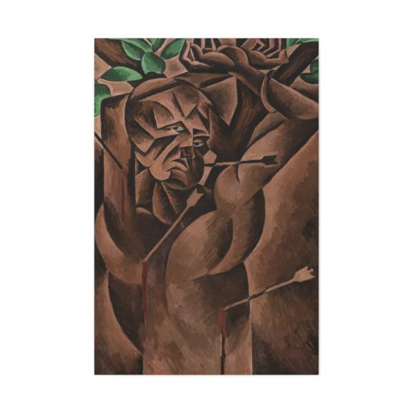 91655-141.jpg Saint Sebastian by Bohumil Kubišta Standard Canvas