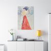 Elegant With a Red Skirt Standard Canvas