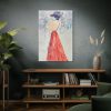 Elegant With a Red Skirt Standard Canvas
