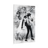 Michael Jackson Draw Art Standard Canvas