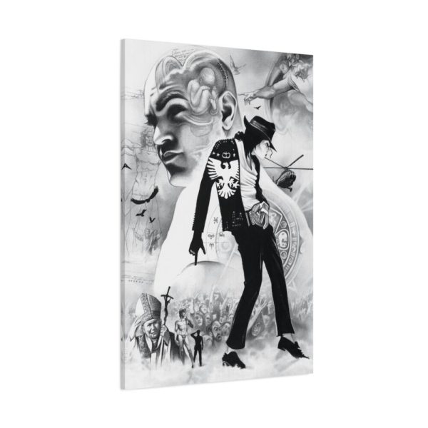 Michael Jackson Draw Art Standard Canvas