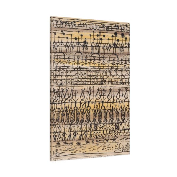 91655-150.jpg ERA. 'Cooling in a Hot Zone Garden' (1924) by Paul Klee Standard Canvas