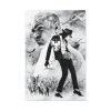 Michael Jackson Draw Art Standard Canvas