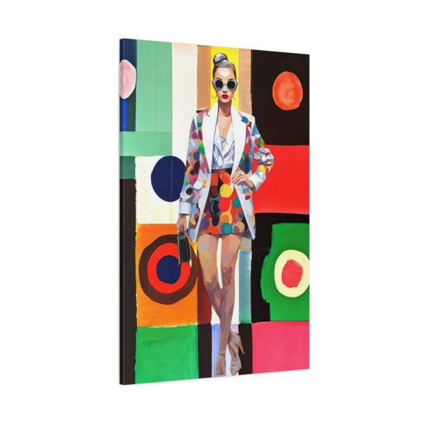 91655-160.jpg Pop Art Fashionable Woman II Standard Canvas