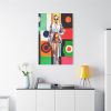 91655-162.jpg Pop Art Fashionable Woman II Standard Canvas