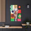 91655-163.jpg Pop Art Fashionable Woman II Standard Canvas
