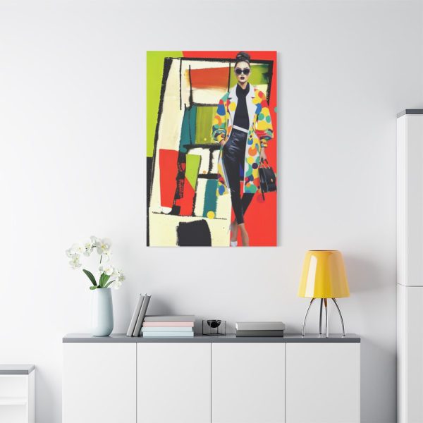 91655-167.jpg Pop Art Fashionable Woman III Standard Canvas