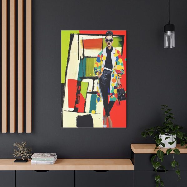 91655-168.jpg Pop Art Fashionable Woman III Standard Canvas