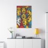 Pop Art People Laughing I Standard Canvas