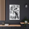 Michael Jackson Draw Art Standard Canvas