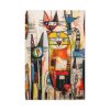 91655-186.jpg Colorful Abstract Cat Art Standard Canvas