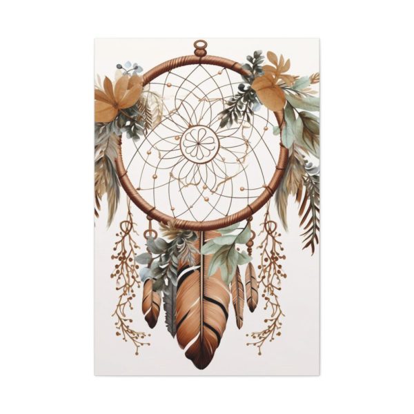 91655-201.jpg Boho Style Wreath Standard Canvas