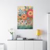 91655-217.jpg Whimsical Boho Style Flowers Standard Canvas
