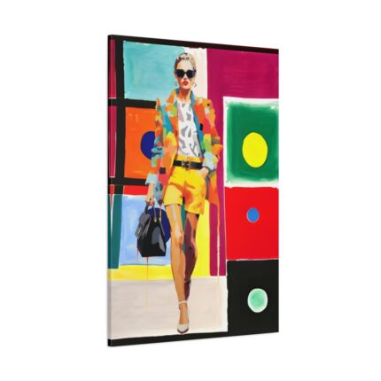 Pop Art Fashionable Woman I Standard Canvas